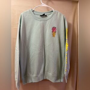 Good Luck Trolls Graphic Crewneck Sweatshirt Women’s L